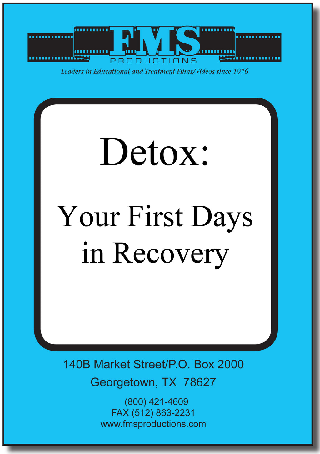 Detox: The First Days in Recovery