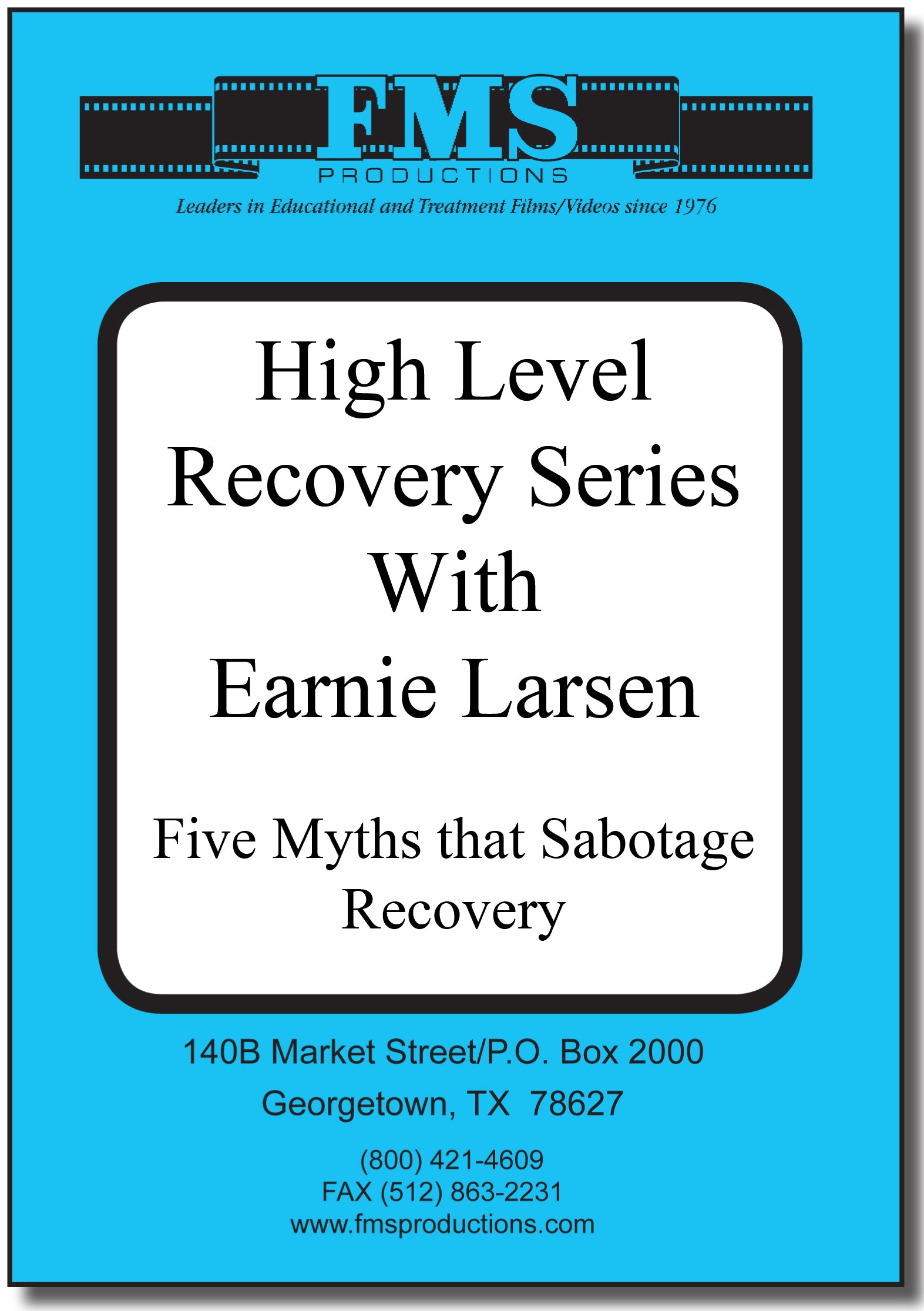 High Level Recovery. Five Myths that Sabotage Recovery