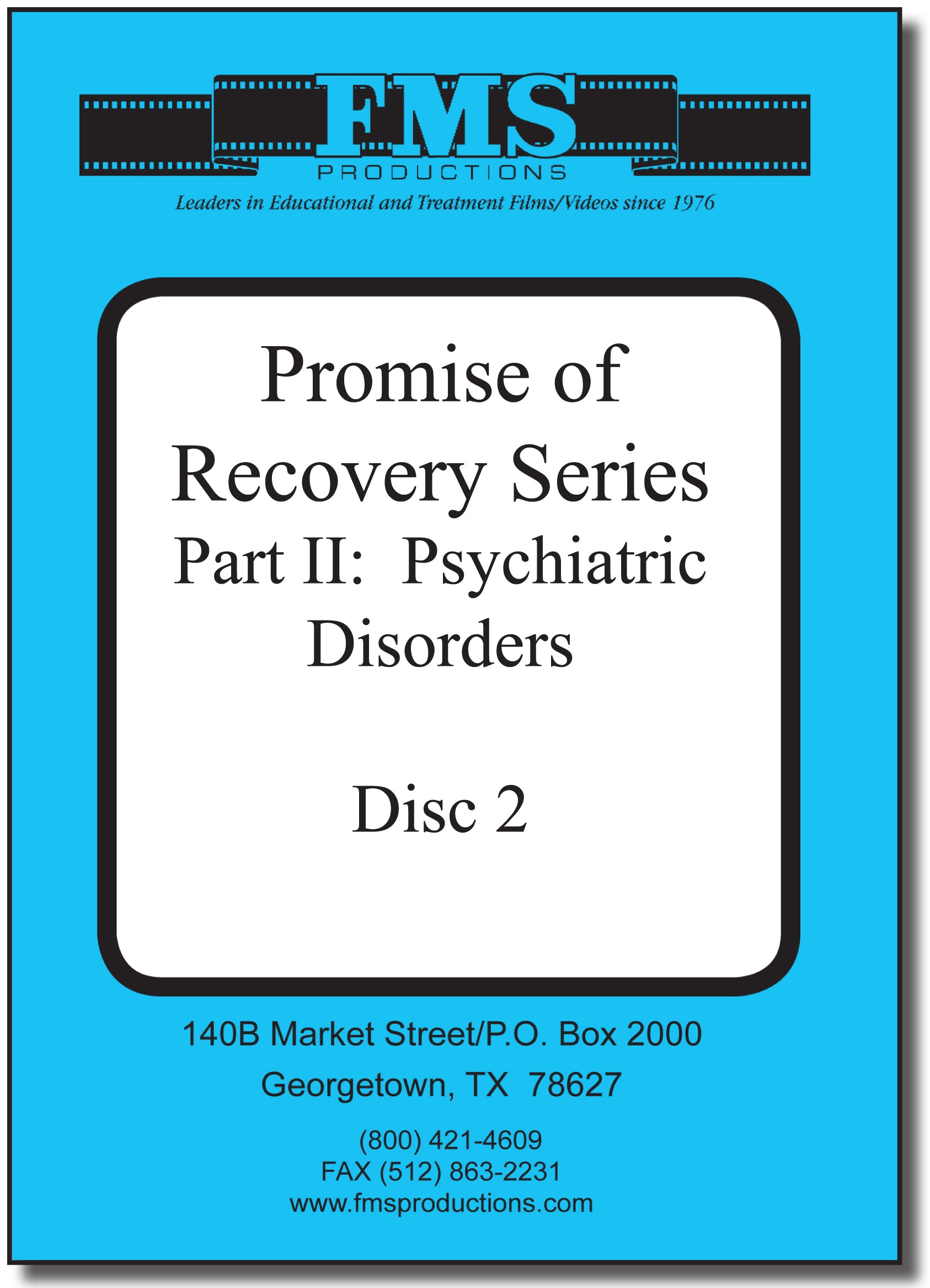 Promise of Recovery Part II, Disc  2