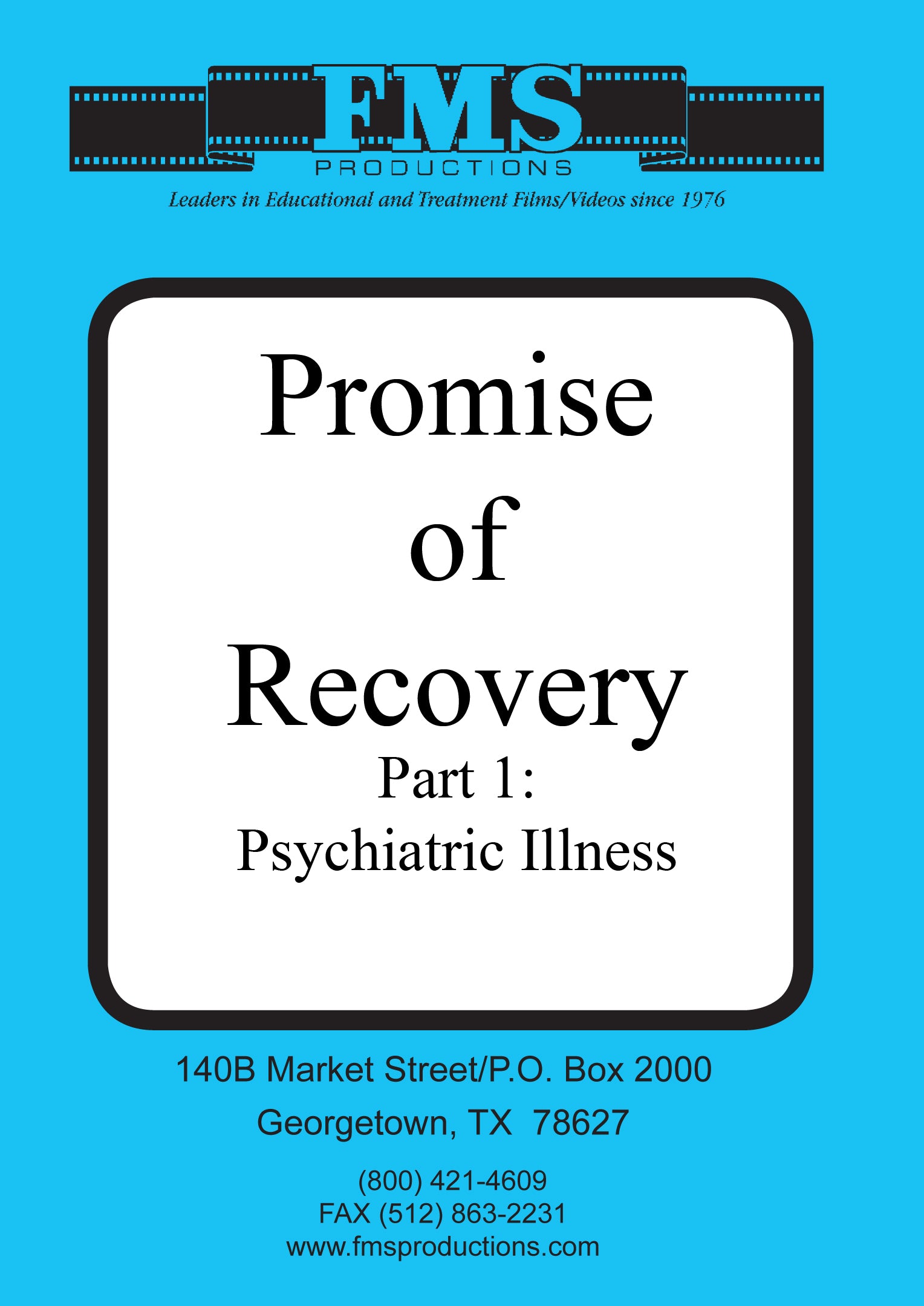 Promise of Recovery Part I