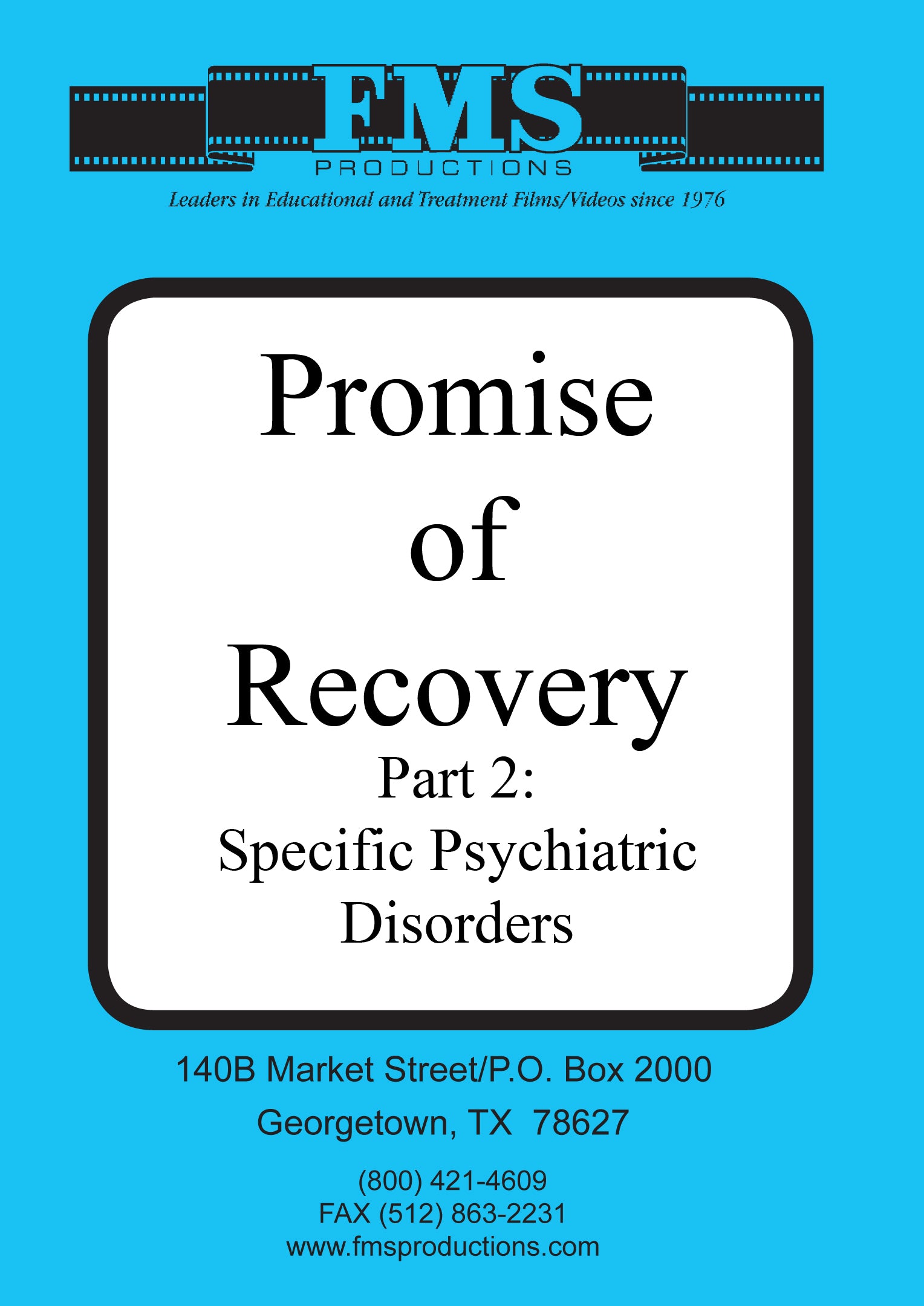 Promise of Recovery Part II, Disc 1