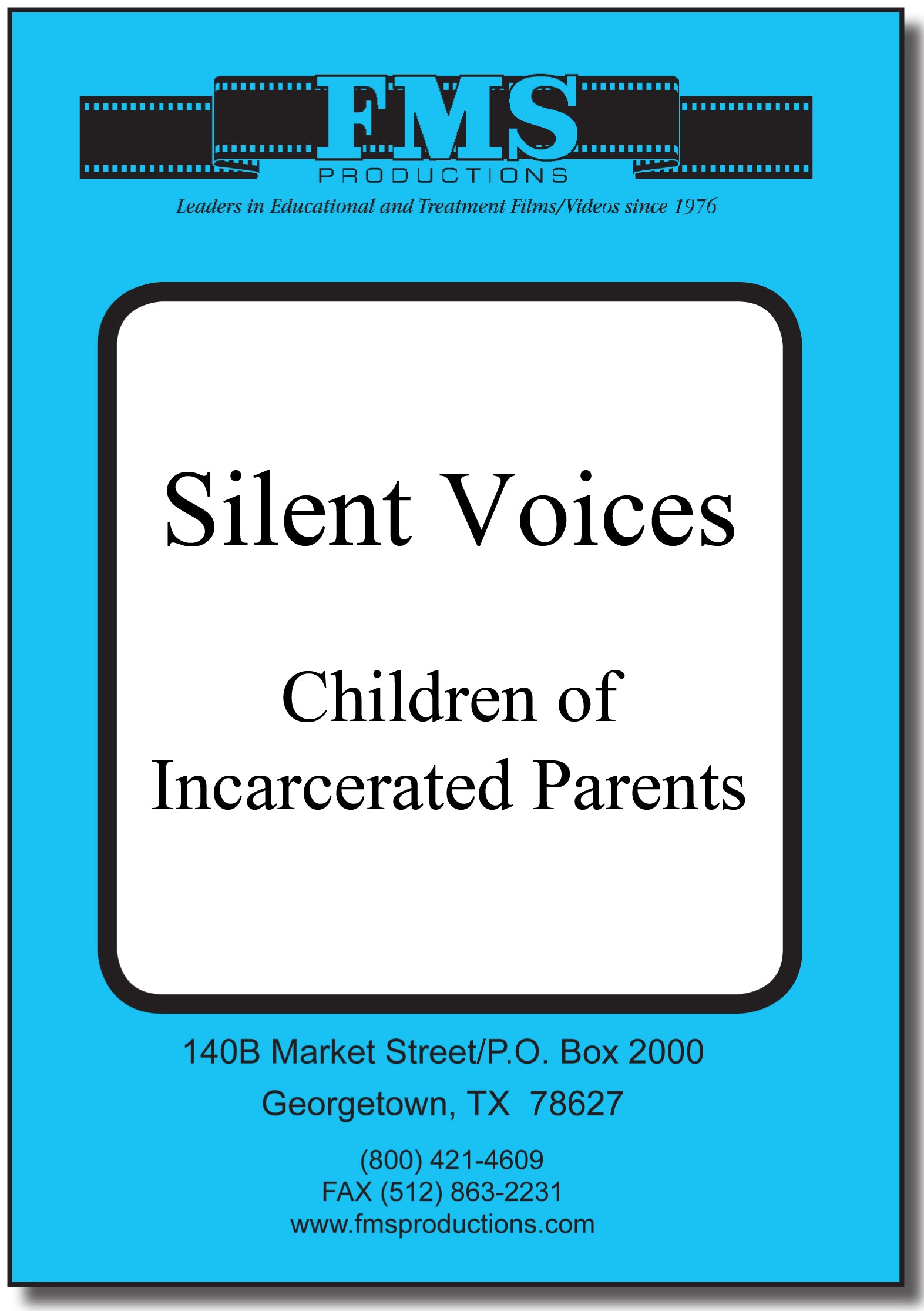 Silent Voices of Children with Incarcerated Parents - 4640DVD