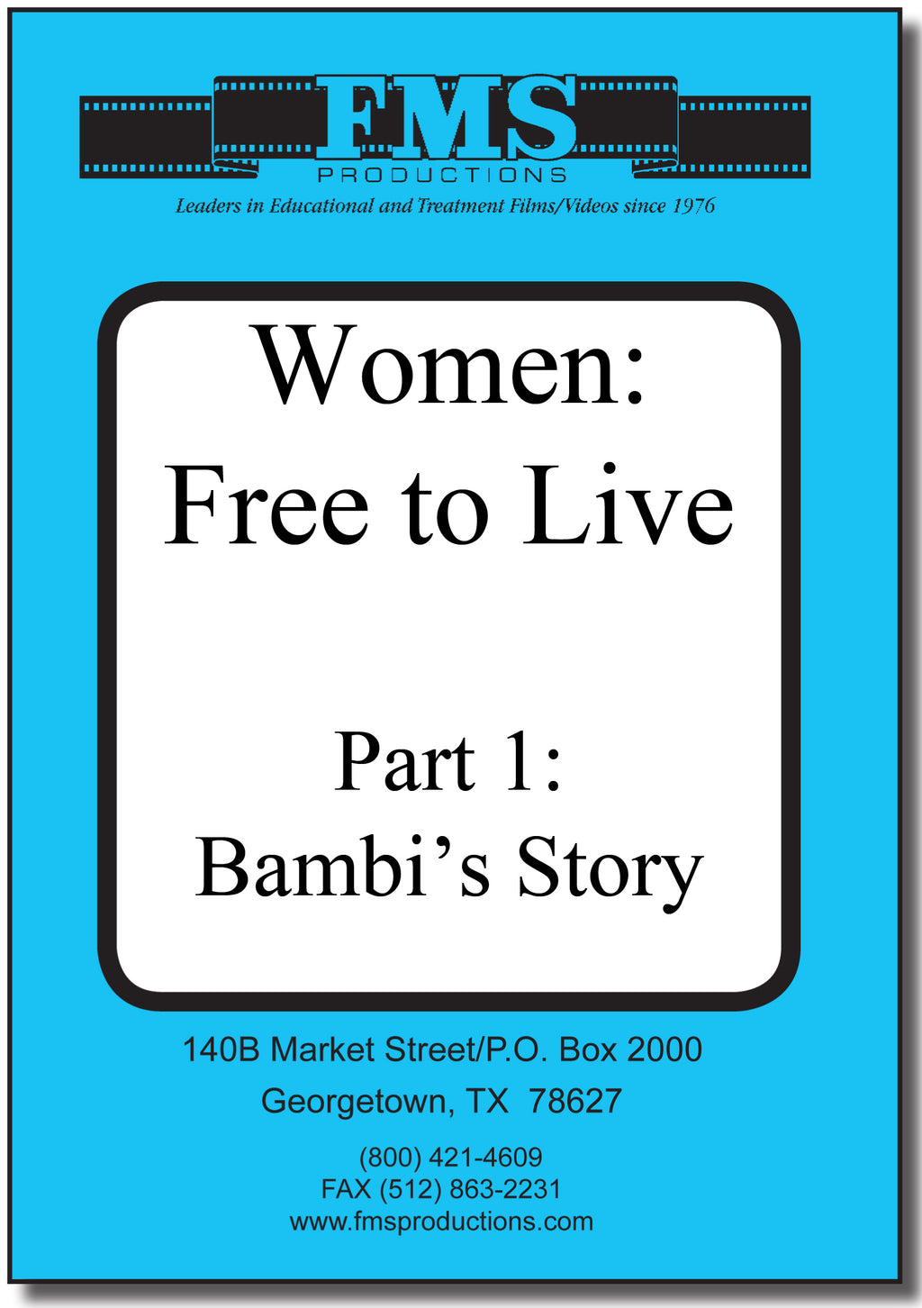 Women Free to Live: Bambi's Story